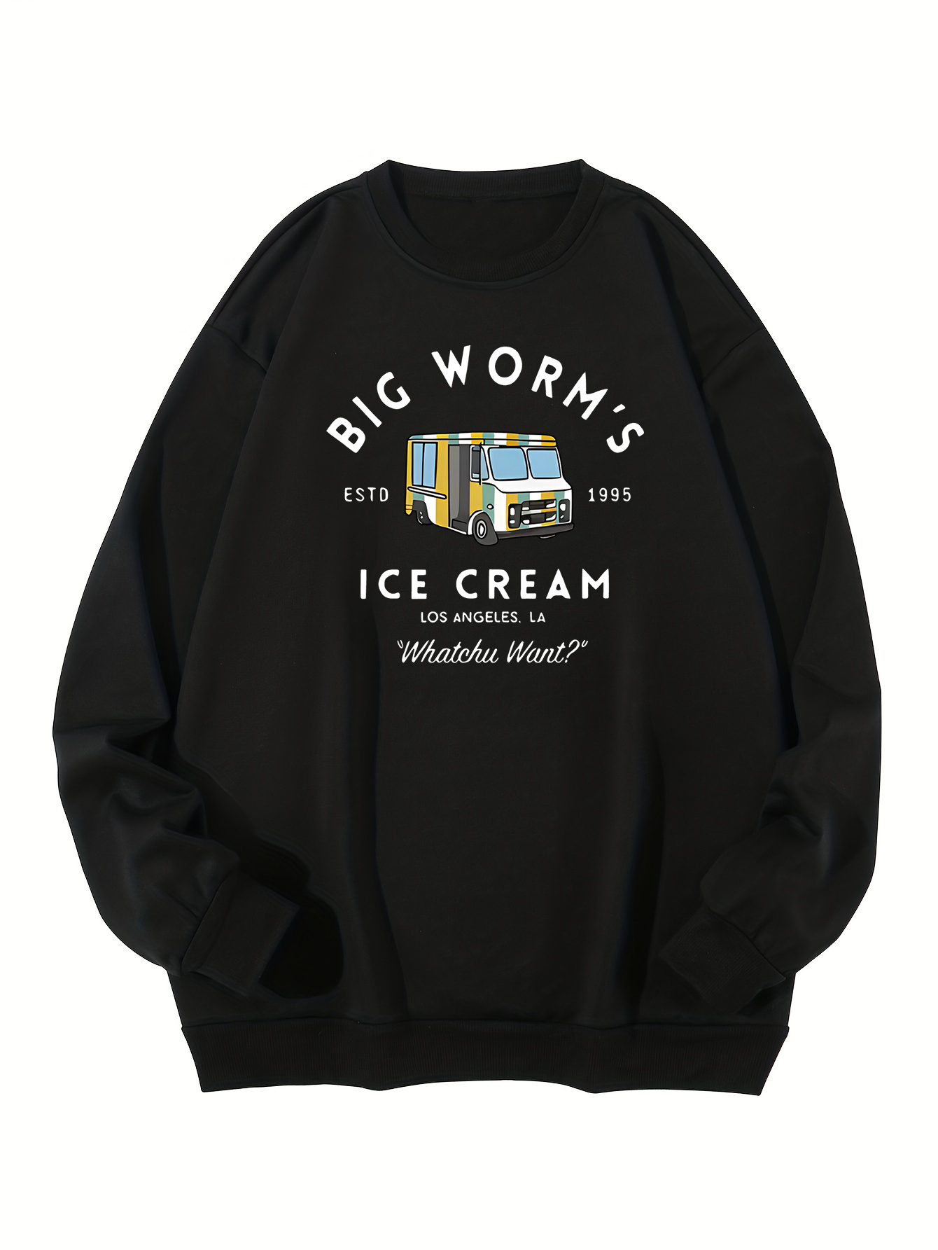 plus size mens stylish loose car pattern sweatshirt casual breathable crew neck long sleeve top for street hanging outdoor activities mens clothing details 0